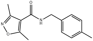 606134-94-5 4-Isoxazolecarboxamide,3,5-dimethyl-N-[(4-methylphenyl)methyl]-(9CI)