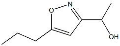 3-Isoxazolemethanol,-alpha--methyl-5-propyl-(9CI) Structure