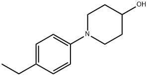 4-Piperidinol,1-(4-ethylphenyl)-(9CI) 化学構造式