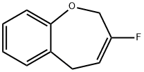 1-Benzoxepin,3-fluoro-2,5-dihydro-(9CI) Structure