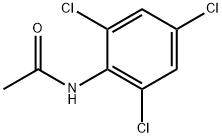 2',4',6'-トリクロロアセトアニリド 化学構造式