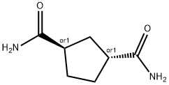 1,3-Cyclopentanedicarboxamide,(1R,3R)-rel-(9CI) Structure