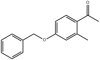 4-Benzyloxy-3-Methylacetophenone Structure