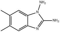 1H-Benzimidazole-1,2-diamine,5,6-dimethyl-(9CI) Structure