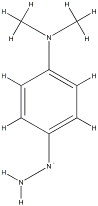 히드라질,1-[4-(디메틸아미노)페닐]-(9CI)
