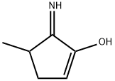 1-Cyclopenten-1-ol,5-imino-4-methyl-(9CI) Structure