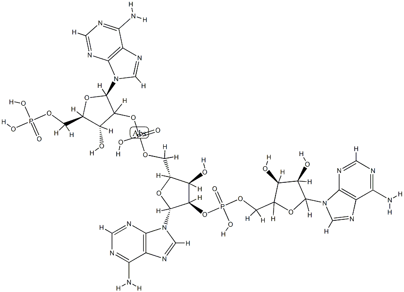 2',5'-oligoadenylate 结构式