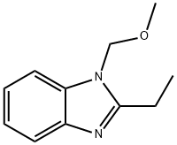 1H-Benzimidazole,2-ethyl-1-(methoxymethyl)-(9CI),612049-64-6,结构式