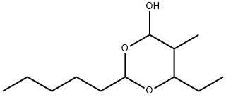 612072-41-0 1,3-Dioxan-4-ol,6-ethyl-5-methyl-2-pentyl-(9CI)