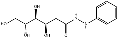 2-Deoxy-D-arabino-hexonic acid (2-phenyl hydrazide) 结构式