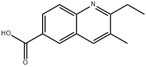 6-Quinolinecarboxylicacid,2-ethyl-3-methyl-(9CI),612494-84-5,结构式