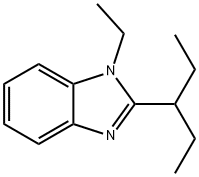 612525-98-1 1H-Benzimidazole,1-ethyl-2-(1-ethylpropyl)-(9CI)