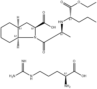 Perindopril L-Arginine Structure