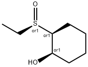 Cyclohexanol,2-[(R)-ethylsulfinyl]-,(1R,2S)-rel-(9CI),613258-15-4,结构式