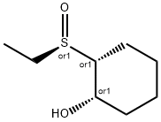 Cyclohexanol,2-[(R)-ethylsulfinyl]-,(1S,2R)-rel-(9CI) Structure