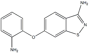 6-(2-aMinophenoxy)benzo[d]isothiazol-3-aMine 化学構造式