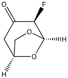 beta-D-erythro-Hexopyranos-3-ulose, 1,6-anhydro-2,4-dideoxy-2-fluoro- (9CI)|