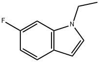1H-Indole,1-ethyl-6-fluoro-(9CI) Structure