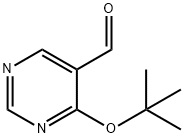 5-Pyrimidinecarboxaldehyde,4-(1,1-dimethylethoxy)-(9CI) 结构式