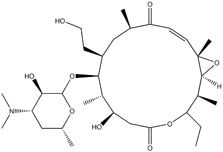 Rosamicin 20-alcohol,61475-37-4,结构式