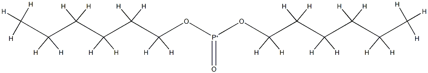 Phosphonic acid dihexyl ester Struktur