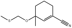 1-Cyclohexene-1-carbonitrile,3-methyl-3-[(methylthio)methoxy]-(9CI)|