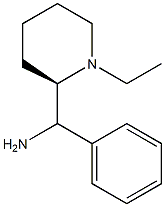2-Piperidinemethanamine,1-ethyl-alpha-phenyl-,(alphaR,2R)-rel-(9CI) Structure