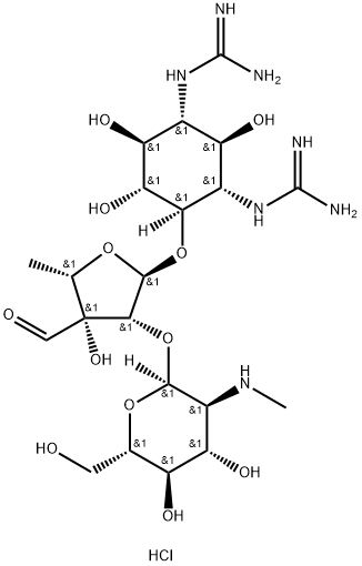 streptomycin hydrochloride Structure