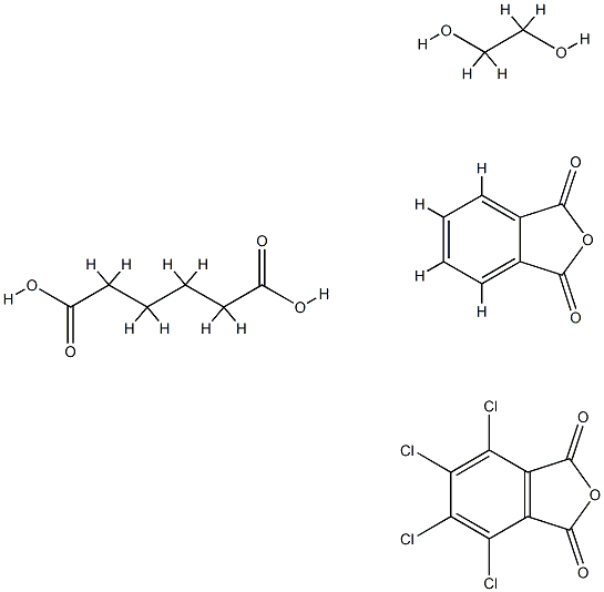 헥산디오산,1,2-에탄디올,1,3-이소벤조푸란디온및4,5,6,7-테트라클로로-1,3-이소벤조푸란디온중합체