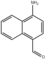 1-Naphthalenecarboxaldehyde,4-amino-(9CI) Structure