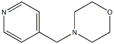 4-(吡啶-4-基甲基)吗啉 结构式