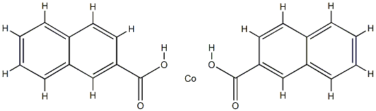 环烷酸钴,61789-51-3,结构式