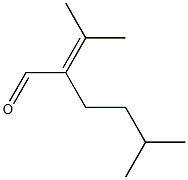 2-isopropylidene-5-methylhex-4-enal, dihydro derivative Structure