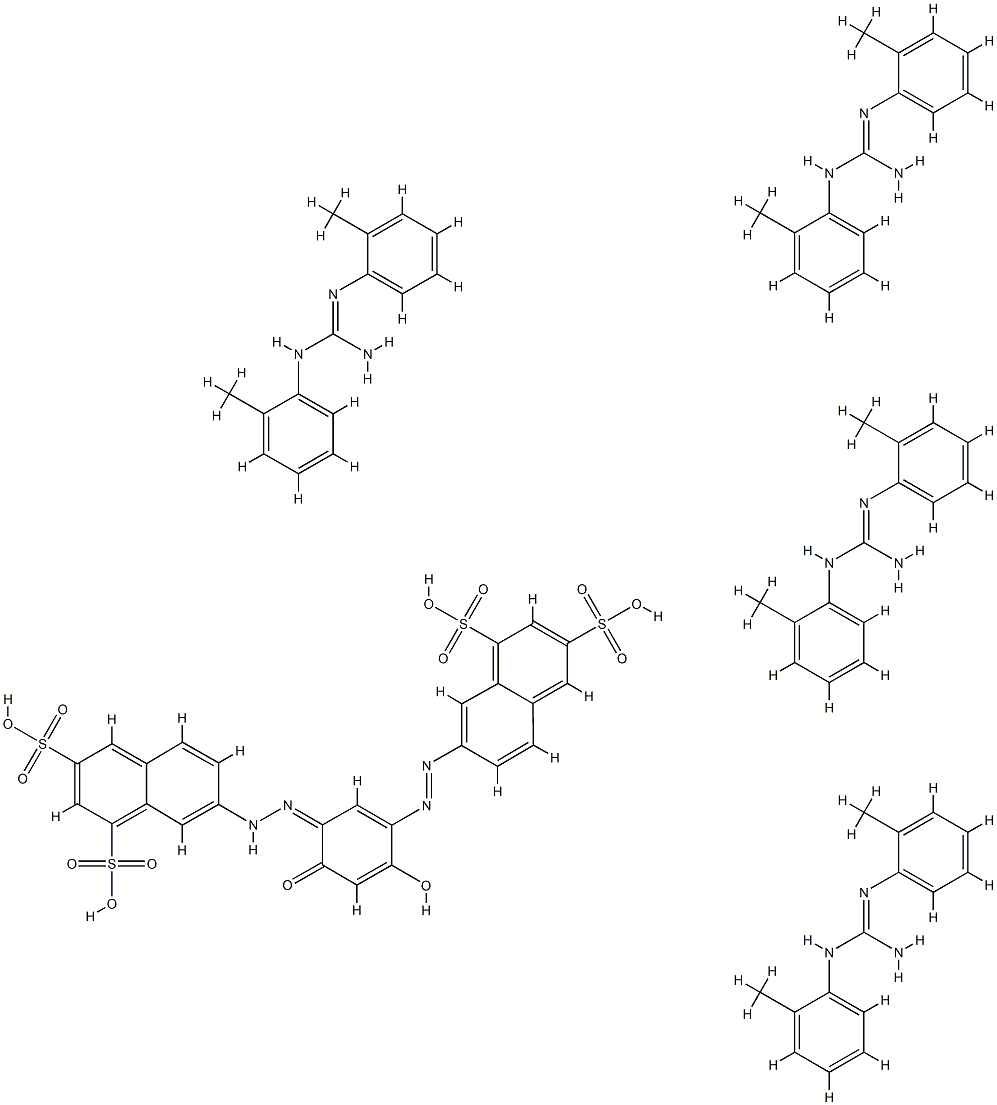 溶剂棕, 61813-86-3, 结构式