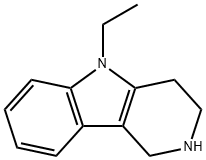 1H-Pyrido[4,3-b]indole,5-ethyl-2,3,4,5-tetrahydro-(9CI) Structure