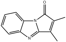 1H-Pyrrolo[1,2-a]benzimidazol-1-one,2,3-dimethyl-(9CI) 结构式
