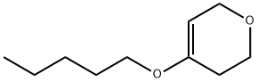 2H-Pyran,3,6-dihydro-4-(pentyloxy)-(9CI) Structure