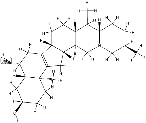 (5α,25α)-8,9-Didehydrocevane-3α,6β-diol|