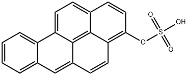 BENZO(A)PYRENYL-3-SULPHATE 结构式