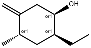 Cyclohexanol, 2-ethyl-4-methyl-5-methylene-, (1R,2S,4S)-rel- (9CI) Structure