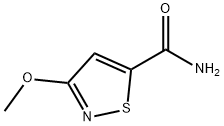 5-Isothiazolecarboxamide,3-methoxy-(9CI) Structure