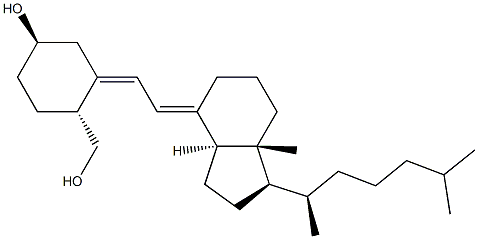 19-hydroxy-10(S),19-dihydrovitamin D3 结构式