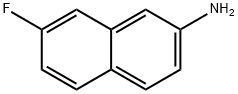 7-氟-2-萘胺, 62078-76-6, 结构式