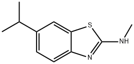 2-Benzothiazolamine,N-methyl-6-(1-methylethyl)-(9CI) Structure