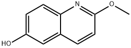 6-Quinolinol,2-methoxy-(9CI) 结构式