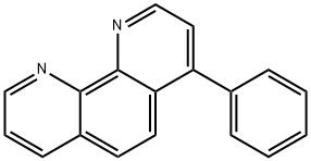 4-フェニル-1,10-フェナントロリン 化学構造式