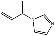 1H-Imidazole,1-(1-methyl-2-propenyl)-(9CI) 化学構造式