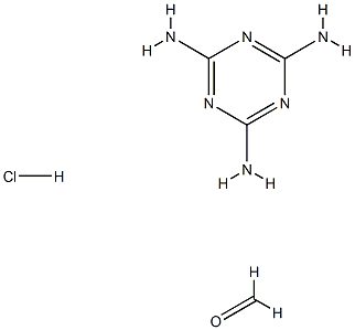 1,3,5-트리아진-2,4,6-트리아민,포름알데히드중합체,염산염