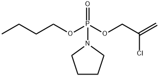 62484-93-9 (2-Chloroallyl)butyl=1-pyrrolidinylphosphonate