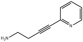 3-Butyn-1-amine,4-(2-pyridinyl)-(9CI) 化学構造式